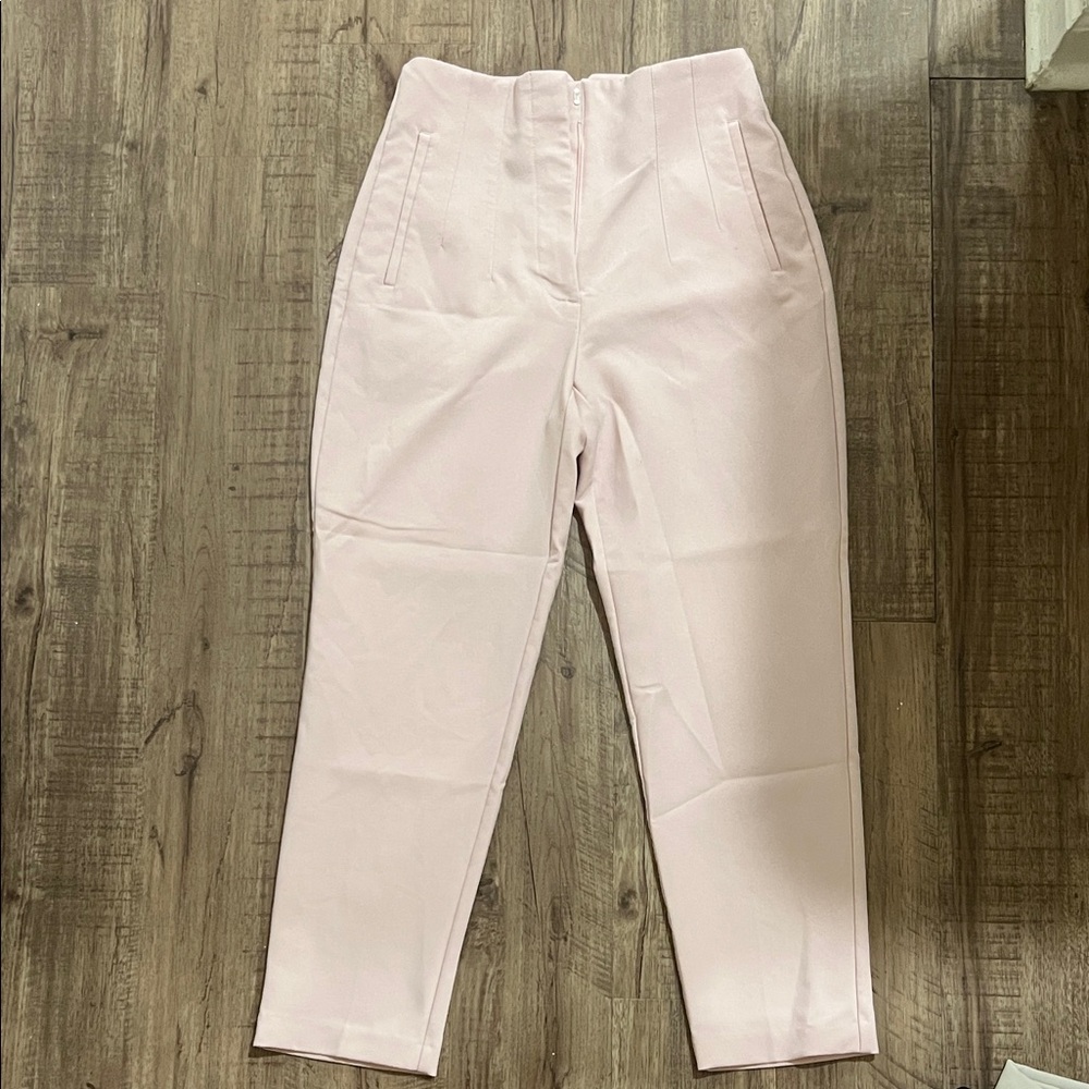 Zara Soft Pink Trousers